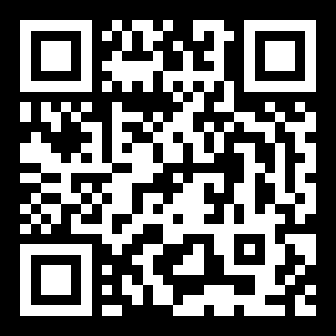 QR code linking to the homepage